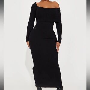 FASHION NOVA Arya Sweater Maxi Dress
